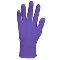 Kimtech Purple Nitrile, Nitrile Exam Gloves, 6 mil Palm, Beaded Cuff, Powder-Free, L, 1000 PK, Purple 55083