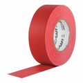 Protapes Matte Cloth Tape, 2x55yd., Red Cloth PRO-GAFF