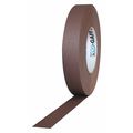 Protapes Matte Cloth Tape, 1x55yd., Brown Cloth PRO-GAFF