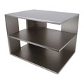 Victor Corner Shelf, Silver S1120