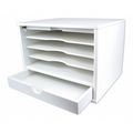 Victor Desktop Organizer, White W4720