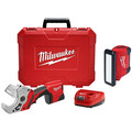 Milwaukee Tool M12 Pipe Shear Kit + M12 Flood Light 2470-21, 2367-20