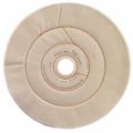Dico Products Cushion Sewn Buffng Wheel, 2" dia. x 1/2" 7000121
