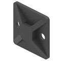 Burndy 1" L, 1" W, natural Plastic Cable Tie Mounting Base, Basic Material: Nylon CTB125S2C