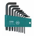 Wiha 9 Piece Torx? L-Shape Torx? Key Set, 36393 36393