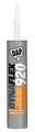 Dap Exterior Elastomeric Sealant, 10 oz, Cartridge, Clay, Hybrid Base 89500