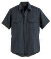 Workrite FR Short Sleeve Shirt, Navy, 58 in., Snaps FSC2NV 58 00