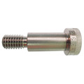 Zoro Select Shoulder Screw, 5/16"-18 Thr Sz, 1/2 in Thr Lg, 1-3/4 in Shoulder Lg, 18-8 Stainless Steel, 2 PK 2DMK4