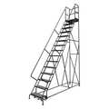 Tri-Arc 186 in H Steel Rolling Ladder, 15 Steps, 450 lb Load Capacity KDSR115246-D3