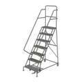 Tri-Arc 96 in H Steel Rolling Ladder, 6 Steps, 450 lb Load Capacity KDSR106166-D2