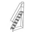 Tri-Arc 106 in H Steel Tilt and Roll Ladder, 7 Steps, 450 lb Load Capacity KDTF107166