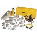 Enerpac Hydraulic Pipe Bender, 8 Shoes, 1-1/4 to 4 in Size Range 8-7/8 in Bend Radius STB202E