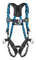 Honeywell Miller Full Body Harness, 2XL/3XL, Polyester AC-TB-D2/3XLBL