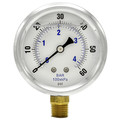 Wgtc Differential Pressure Gauge, 0 to 60 psi 251L4PCW