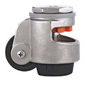 Wmi Leveling Caster, Stainless Steel, Load Rating: 990 lb. WMS-100S