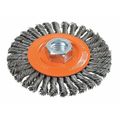 Walter Surface Technologies Stringer Bead Wheel Brush Knot 4x3/16" 13K404