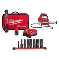 Milwaukee Tool Ratchet Kit, Pistol Grip Handle, 12V DC 2557-22, 2446-20, 49-66-7024