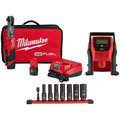 Milwaukee Tool Ratchet Kit, Pistol Grip Handle, 12V DC 2557-22, 2475-20, 49-66-7024