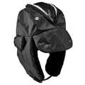 Ergodyne Black Zippered Trapper Hat, L/XL 6802Z