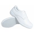 Genuine Grip Comfort Oxford Shoes, Women, White, PR, Size: 8.5 425-8.5W