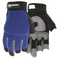 Mcr Safety Fasguard Synthetic Leather 3 Fingerles, L 902L