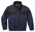 Workrite Fr Flame Resistant Jacket, Navy, Nomex(R), L 3206NB