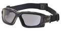 Pyramex Safety Glasses, Gray Anti-Fog ; Anti-Static ; Anti-Scratch SB7020SDNT