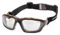 Carhartt Safety Glasses, Clear Anti-Fog, Anti-Static, Scratch-Resistant CHB410DTP