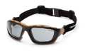 Carhartt Safety Glasses, Gray Anti-Fog, Anti-Static, Scratch-Resistant CHB420DTP