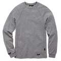 Workrite Fr Flame Resistant Crewneck Shirt, Heather Gray, Tecasafe, M FT40HG MD 00