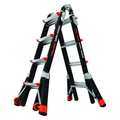 Little Giant Ladders Multipurpose Ladder, 90 Degrees  , Extension, Scaffold, Staircase, Stepladder Configuration, 15 ft 15147-001