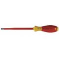 Wiha Insulated Slotted Screwdriver 5/16 in Round 32042