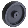 Zoro Select Caster Wheel, Polyolefin, 5 in., 280 lb. 26Y401