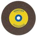 Norton Abrasives Grinding Wheel, 8 in. Dia, AO, 36/46G, Brown 07660788278