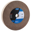 Norton Abrasives Grinding Wheel, 10in. Dia, AO, 60/80G, Brown 66253161395