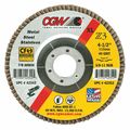 Cgw Abrasives Flap Disc, 7x7/8, T27, Z3, Reg, 40G 42702