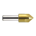 Melin Tool Co Countersink, Cobalt, 60 deg., 1", Number of Flutes: 3 HSP3-1-60