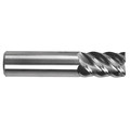 Melin Tool Co End Mill, HP, Carbide, Square, 3/16 x 9/16, Number of Flutes: 5 GMG-606-ALTIN