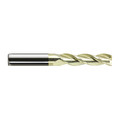 Melin Tool Co Carbide HP End Mill, 1/4" x 1-1/8", Finish: ZRN ELMG-808-L-ZRN