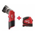 Milwaukee Tool Rechargeable Worklight Kit, 12.0V, LED 49-24-0146, 48-22-6625