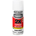 Rust-Oleum Acrylic Enamel Spray Paint, Gloss, White 271919