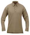 Propper Tactical Polo, XS, Long Sleeve, Silver Tan F531572226XS