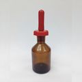 Lab Safety Supply Dropper Bottle, 2 oz., Round, PK12 28CP29