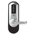 Simplex Exit Device Trim with Single Code, Silver 5010XKWL-26D-41