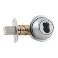 Schlage Deadbolt, Medium-Duty, Satin Nickel B560J 626