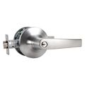 Yale Grade 1 cyl lever latchset. Satin Chrome MO5405LN 626