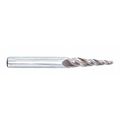 Melin Tool Co Carbide Taper End Mill Ball 1/8X1/2 EMG-804-7TB-ALTIN