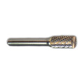 Melin Tool Co Carbide Bur, 1/2", Sb Cylindrical w/Endcut SB-5DC
