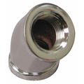 Jones Stephens Chrome Plated Bronze Elbow, 3/8", 45 deg. B50011LF