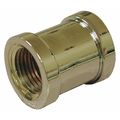 Jones Stephens Bronze Coupling, No Lead, Chrm Pltd, 1/2" B50042LF